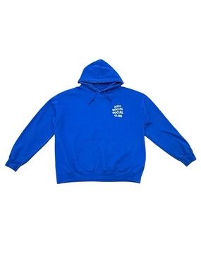Anti Social Social Club Men’s Blue Korean Flag Hoodie